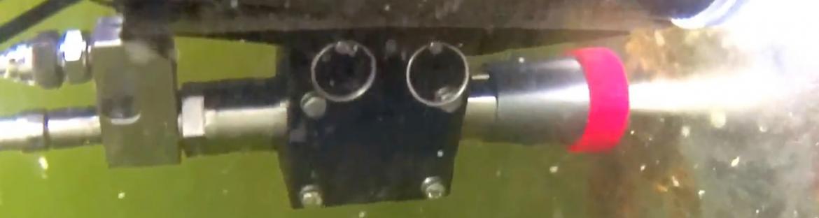 ROV Cavitation Cleaning